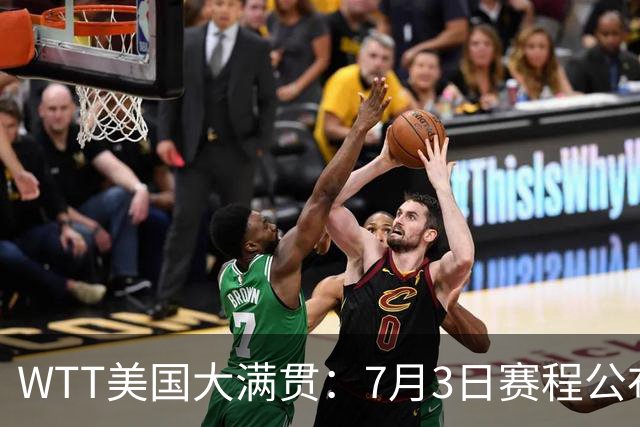 WTT美国大满贯：7月3日赛程公布！莎头组合再登场，王楚钦一日2战